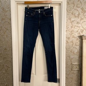 rag & bone high-rise skinny size 29